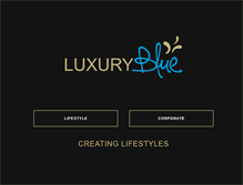 Tablet Screenshot of luxury-blue.com